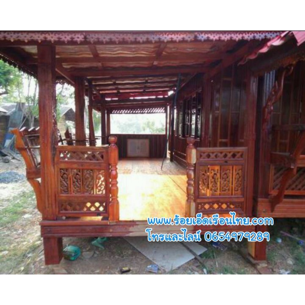บ้านระเบียงข้างแบบที่8 ขนาด5.5×7 บ้านระเบียงข้างแบบที่8 ขนาด5.5×7